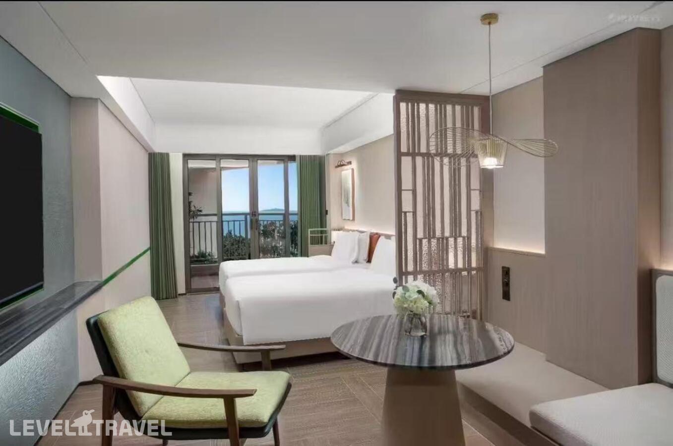 фотографии номера Делюкс с видом на океан (верхние этажи) отеля Holiday Inn Sanya Bay в Китай(Санья) - фото №5