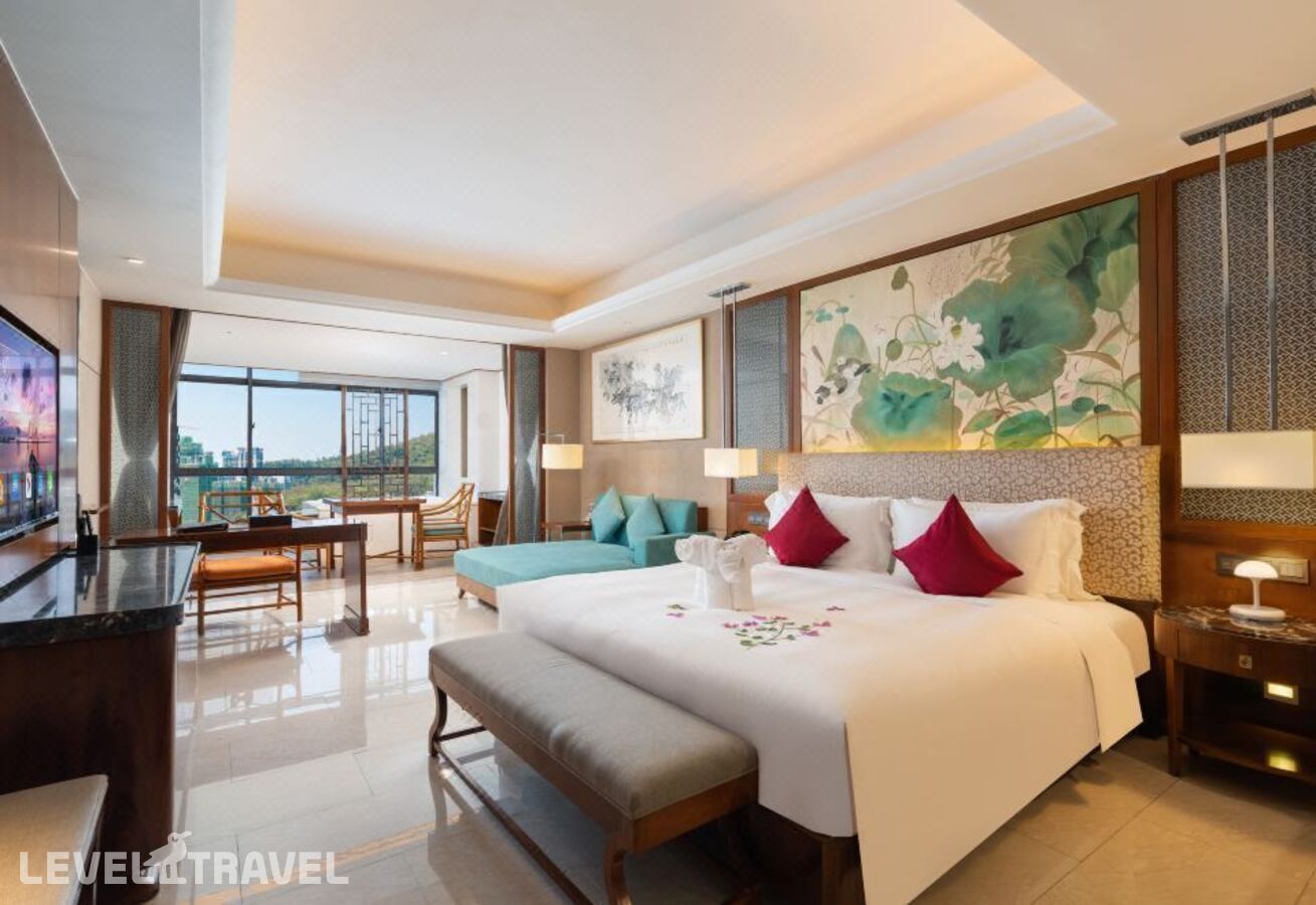 фотографии номера Стандартный с видом на город отеля Four Season Ocean Courtyard Hotel в Китай(Дадунхай Бэй) - фото №1