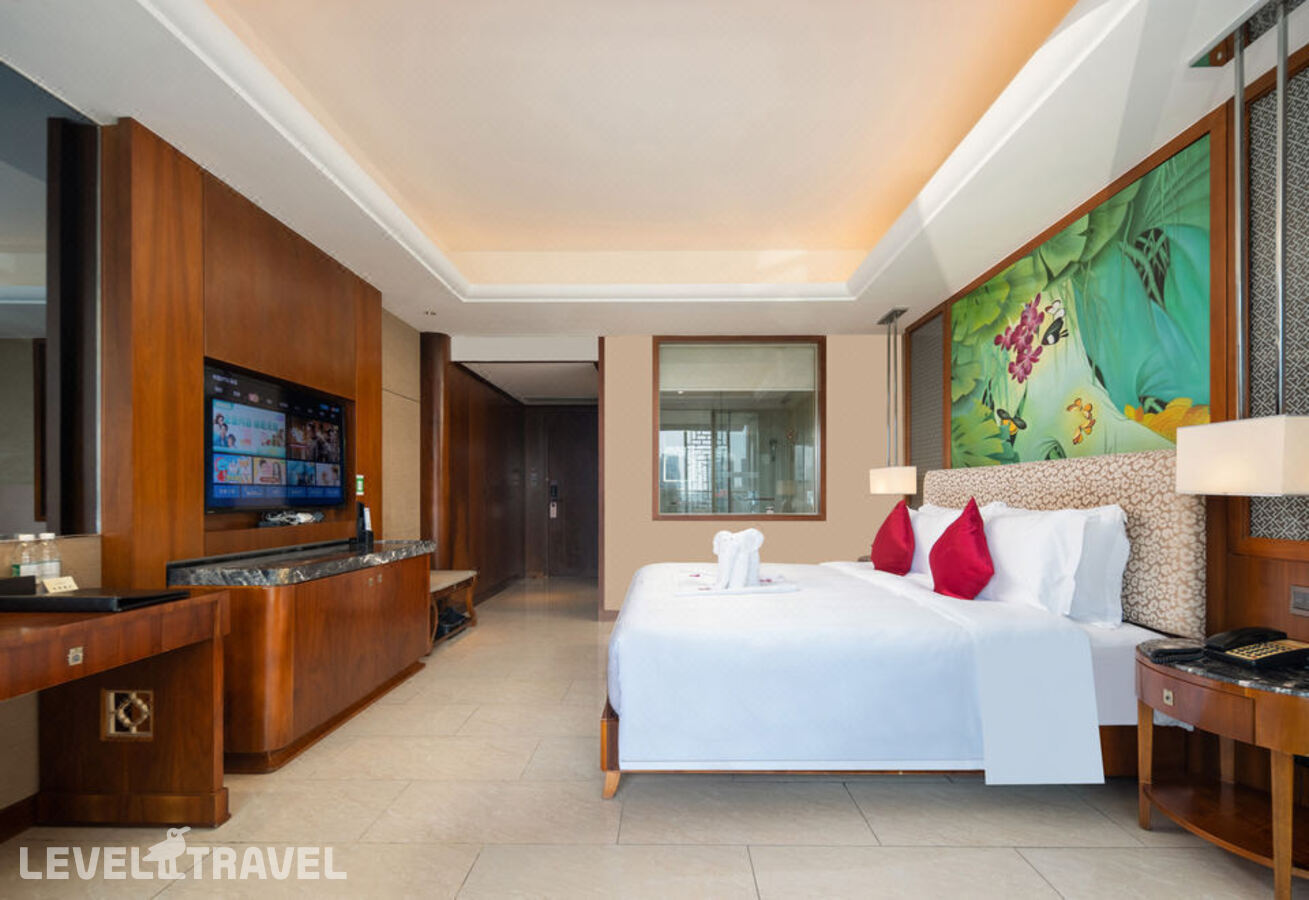 фотографии номера Стандартный с видом на город отеля Four Season Ocean Courtyard Hotel в Китай(Дадунхай Бэй) - фото №3