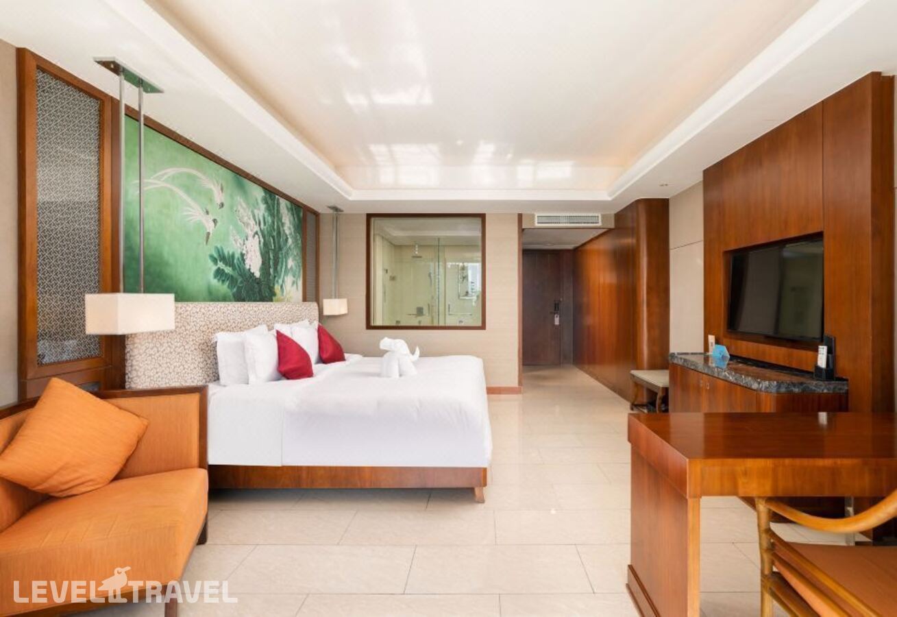 фотографии номера Стандартный с видом на море отеля Four Season Ocean Courtyard Hotel в Китай(Дадунхай Бэй) - фото №2