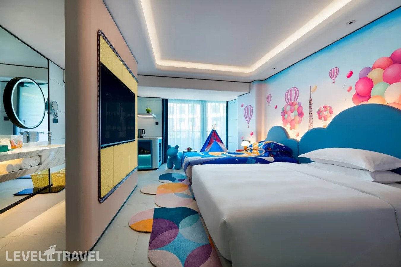 фотографии номера Семейный с видом на сад отеля Pearl River Garden Hotel в Китай(Дадунхай Бэй) - фото №1