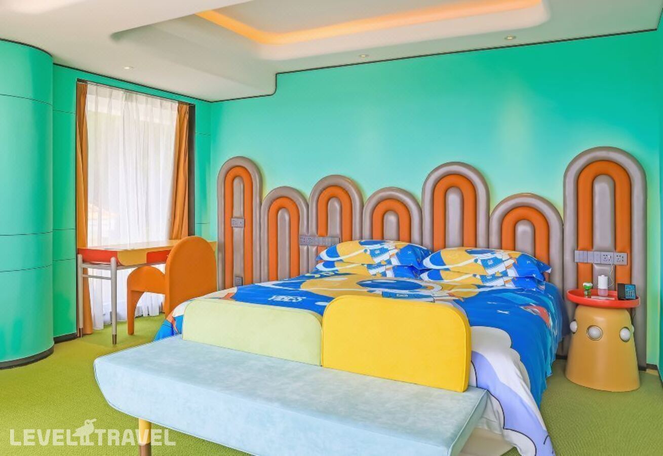 фотографии номера Семейная студия с видом на море отеля Pearl River Garden Hotel в Китай(Дадунхай Бэй) - фото №2