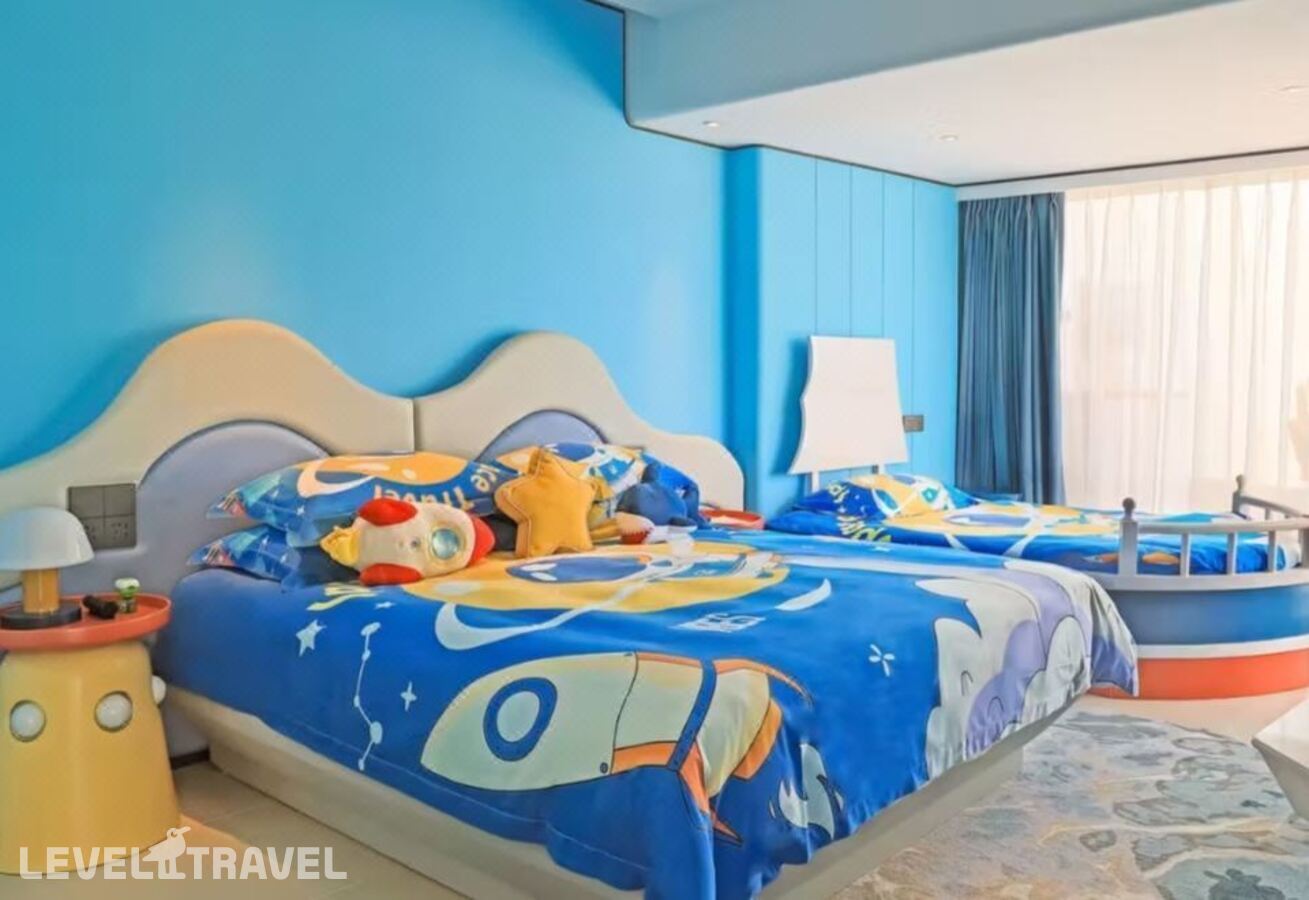фотографии номера Семейная студия с видом на море отеля Pearl River Garden Hotel в Китай(Дадунхай Бэй) - фото №1