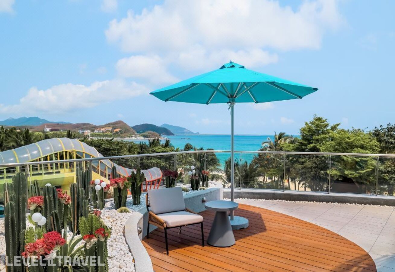 фотографии номера Семейный люкс с видом на море отеля Pearl River Garden Hotel в Китай(Дадунхай Бэй) - фото №6