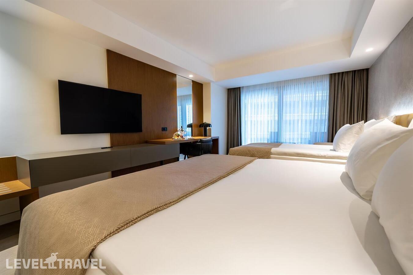 фотографии номера Делюкс с видом на море отеля Beks Premium Resort & Spa в Турция(Кушадасы) - фото №3