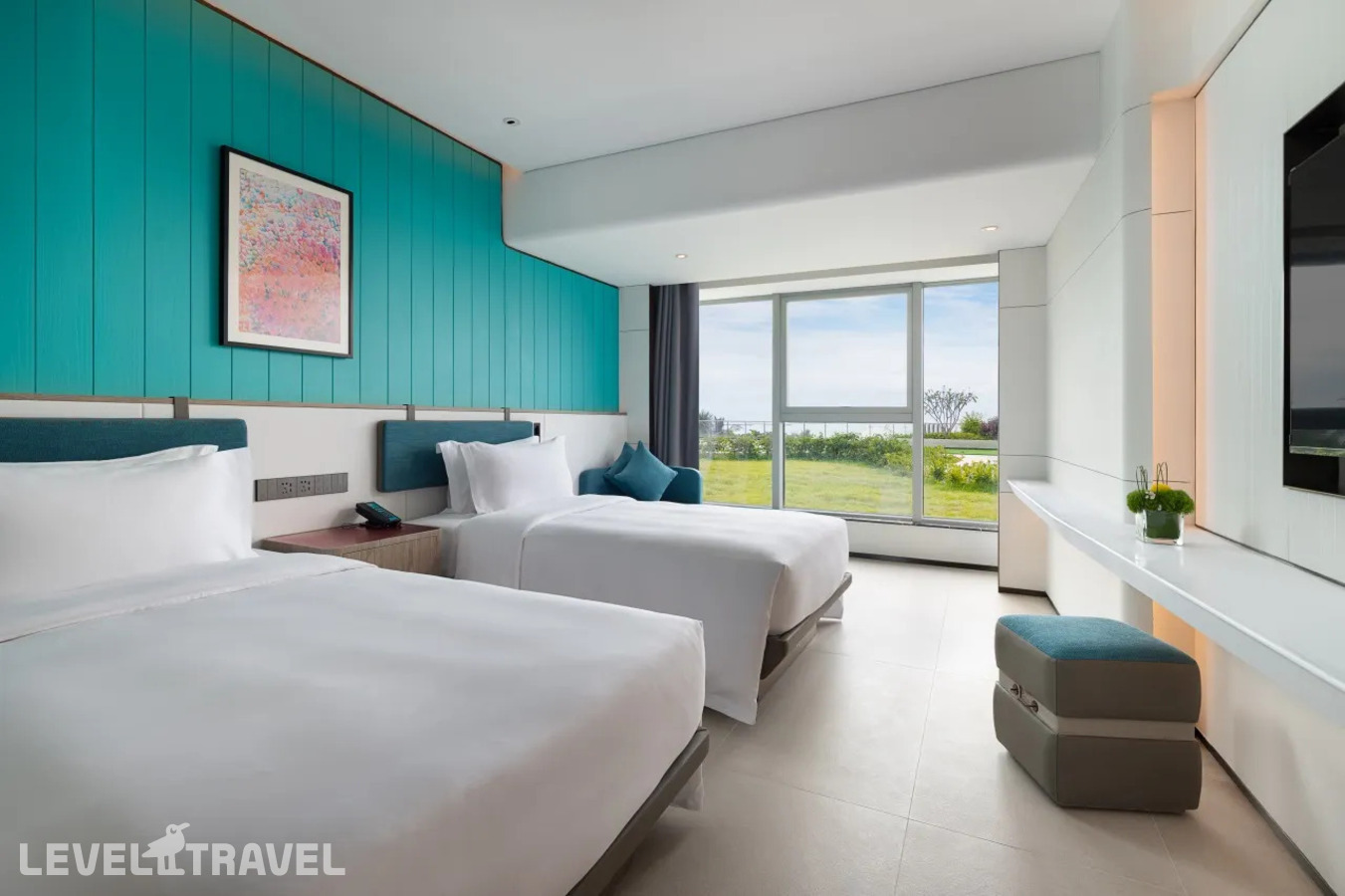 фотографии номера Стандартный с видом на океан и сад отеля Pearl River Garden Hotel в Китай(Дадунхай Бэй) - фото №1