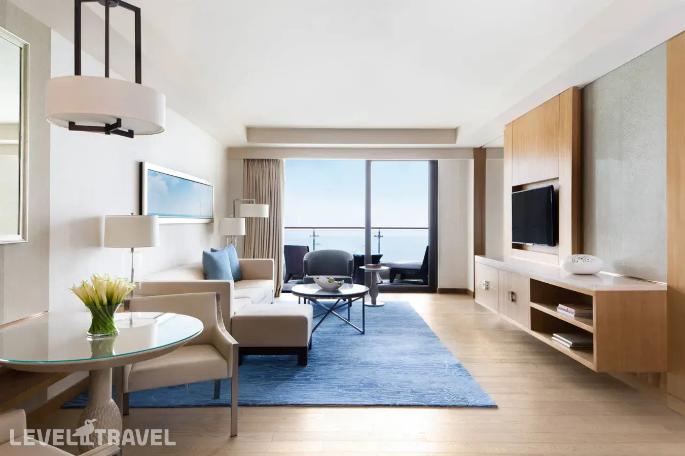 фотографии номера Люкс с панорамным видом на океан отеля JW Marriott Hotel Sanya Dadonghai Bay (Ex. Shanhaitian) в Китай(Дадунхай Бэй) - фото №6