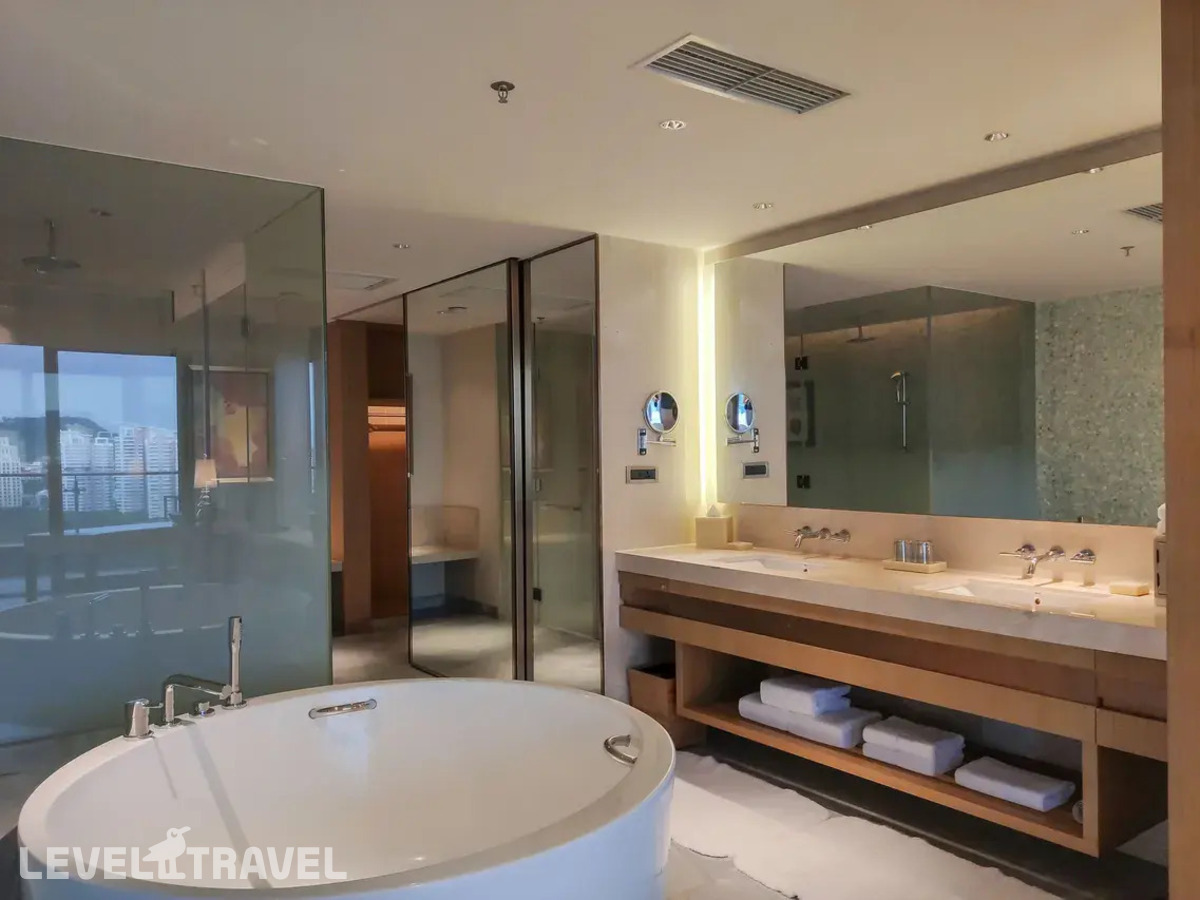 фотографии номера Люкс с панорамным видом на океан отеля JW Marriott Hotel Sanya Dadonghai Bay (Ex. Shanhaitian) в Китай(Дадунхай Бэй) - фото №13