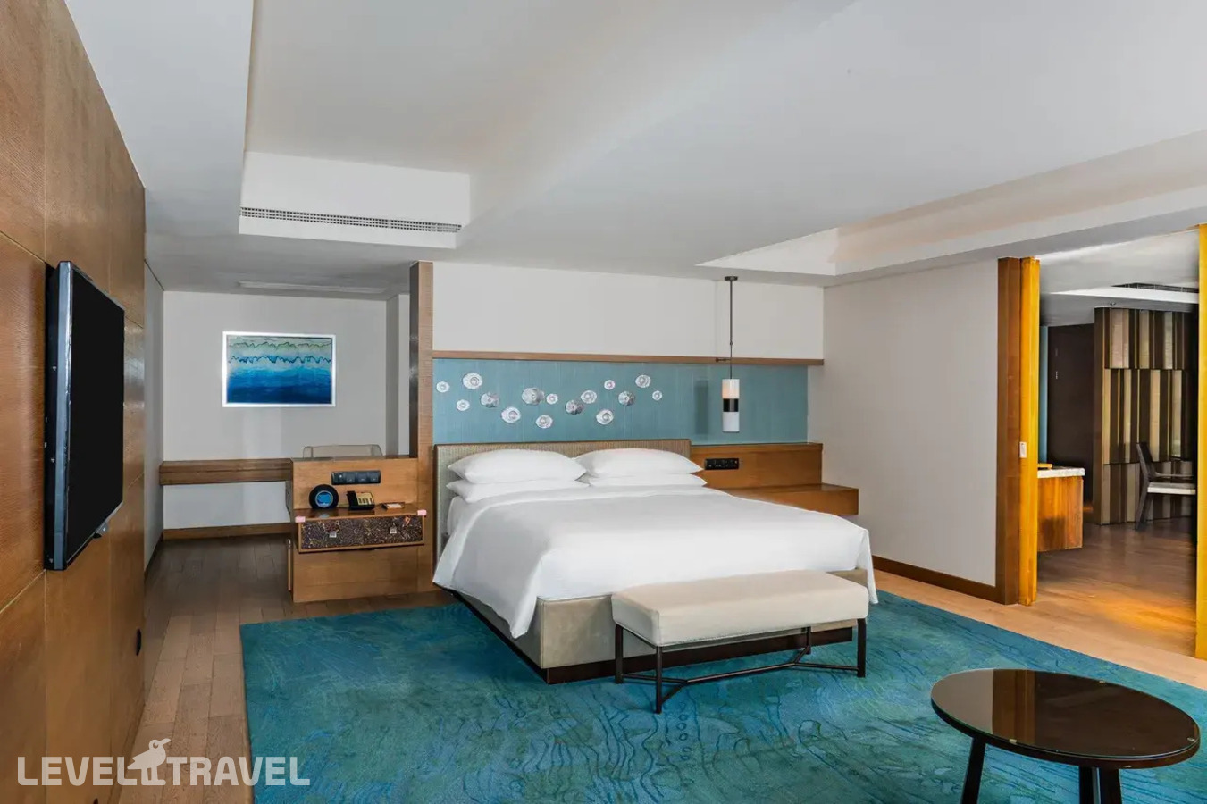 фотографии номера Люкс с панорамным видом на океан отеля JW Marriott Hotel Sanya Dadonghai Bay (Ex. Shanhaitian) в Китай(Дадунхай Бэй) - фото №5