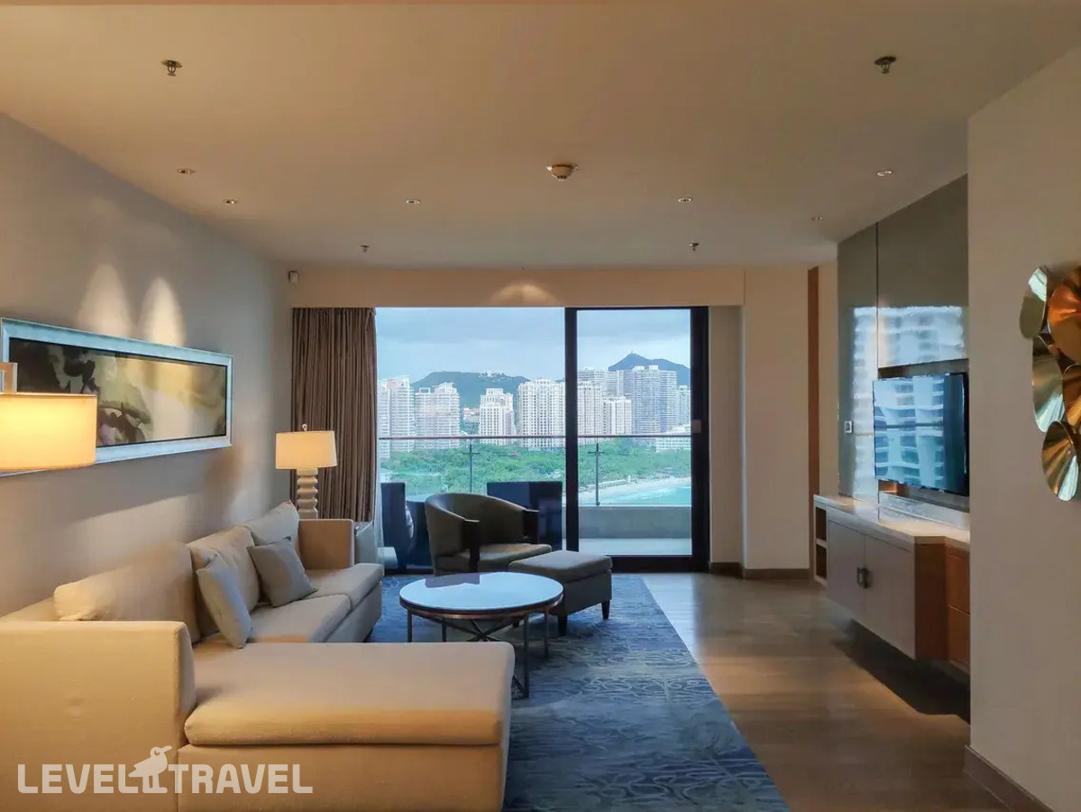 фотографии номера Люкс с панорамным видом на океан отеля JW Marriott Hotel Sanya Dadonghai Bay (Ex. Shanhaitian) в Китай(Дадунхай Бэй) - фото №8