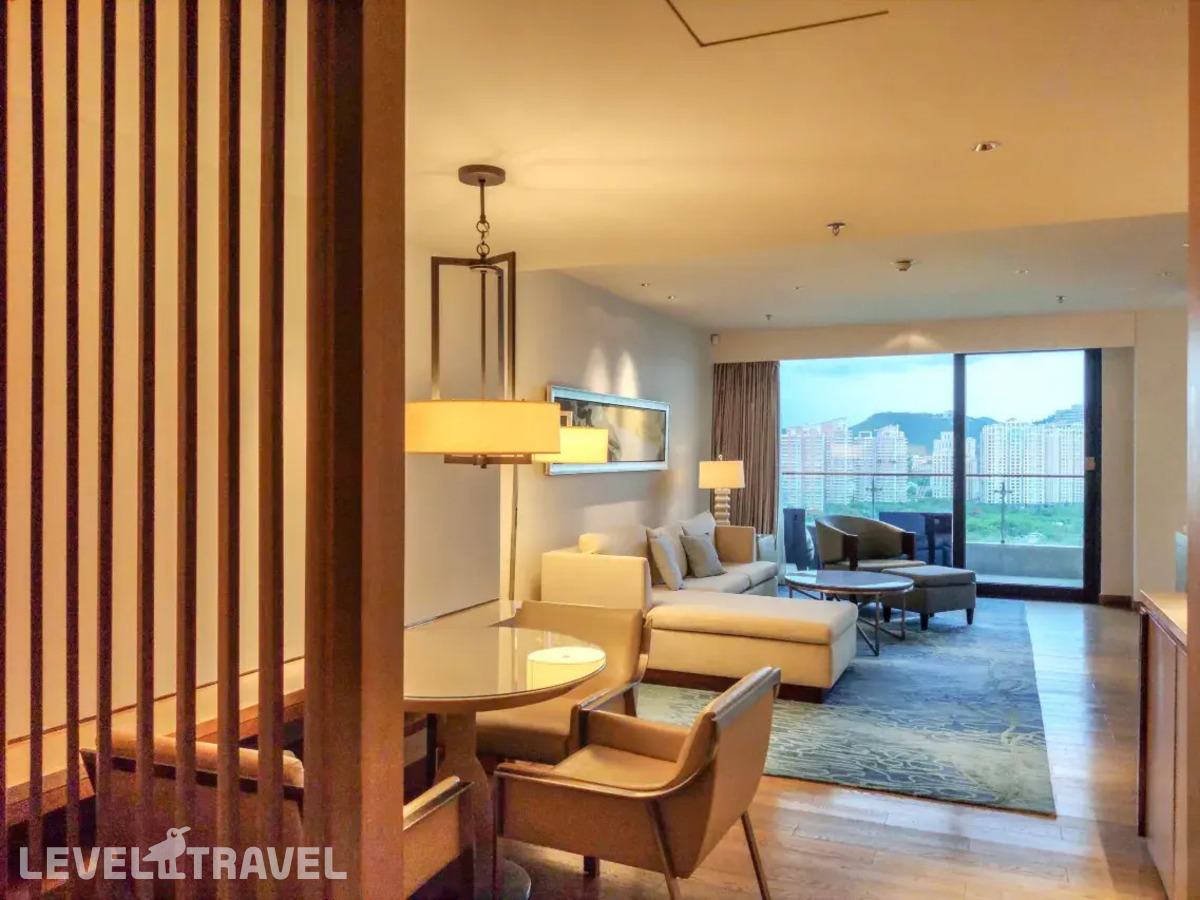 фотографии номера Люкс с панорамным видом на океан отеля JW Marriott Hotel Sanya Dadonghai Bay (Ex. Shanhaitian) в Китай(Дадунхай Бэй) - фото №10