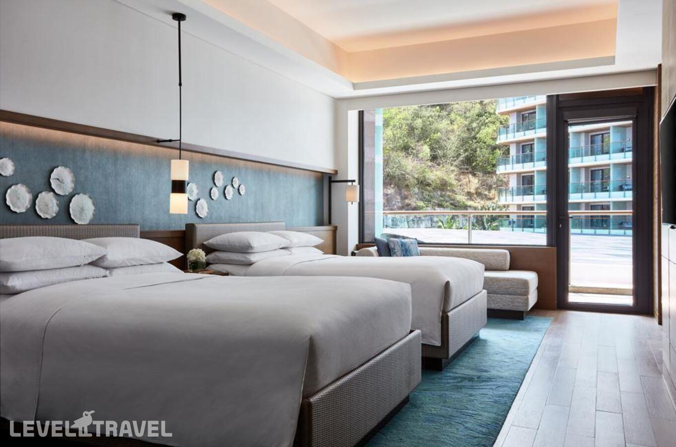 фотографии номера Семейный смежный номер Resort с видом на сад отеля JW Marriott Hotel Sanya Dadonghai Bay (Ex. Shanhaitian) в Китай(Дадунхай Бэй) - фото №2