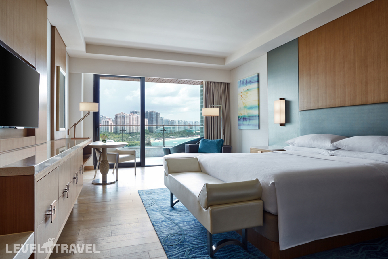 фотографии номера Делюкс с видом на океан отеля JW Marriott Hotel Sanya Dadonghai Bay (Ex. Shanhaitian) в Китай(Дадунхай Бэй) - фото №1