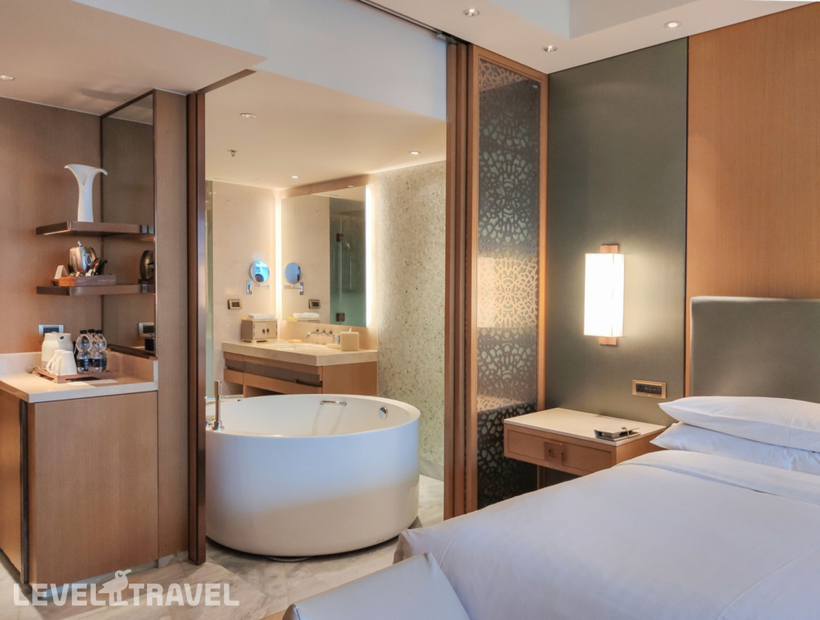 фотографии номера Делюкс с видом на океан отеля JW Marriott Hotel Sanya Dadonghai Bay (Ex. Shanhaitian) в Китай(Дадунхай Бэй) - фото №4