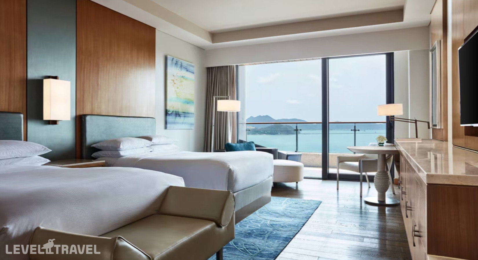 фотографии номера Премьер с видом на океан отеля JW Marriott Hotel Sanya Dadonghai Bay (Ex. Shanhaitian) в Китай(Дадунхай Бэй) - фото №3