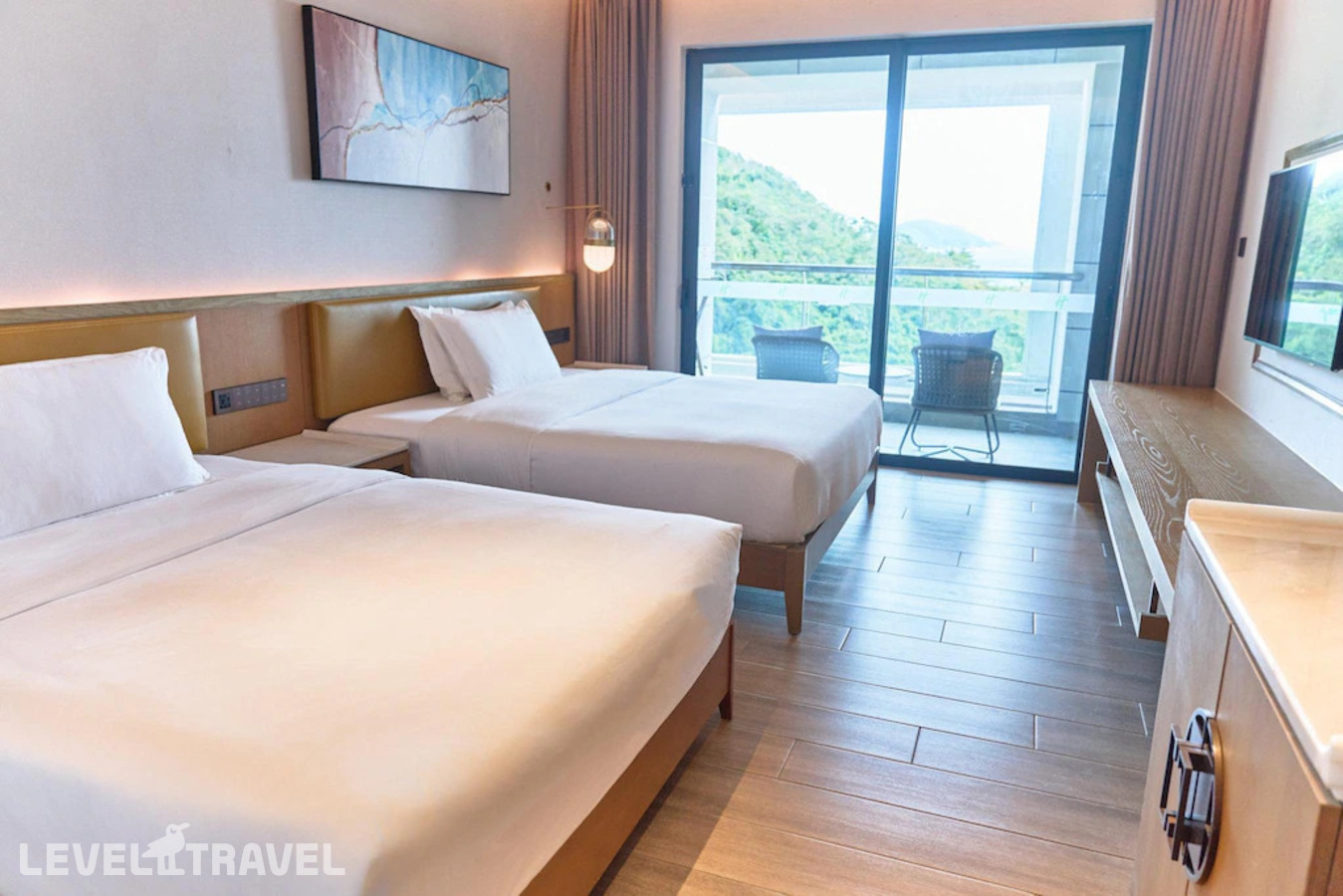 фотографии номера Стандартный (две односпальные кровати) отеля Holiday Inn Hotel And Suites Sanya Yalong Bay, An Ihg Hotel в Китай(Санья) - фото №3