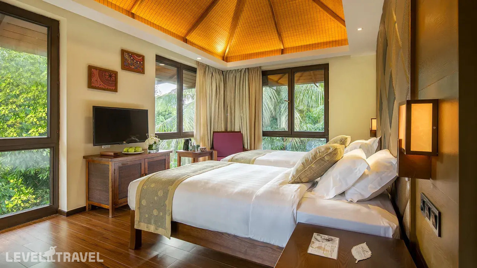 фотографии номера Вилла с бассейном отеля Yalong Bay Villas & Spa в Китай(Ялонг Бэй) - фото №6