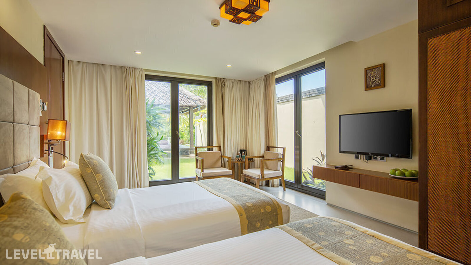 фотографии номера Представительская вилла с бассейном (4 спальни) отеля Yalong Bay Villas & Spa в Китай(Ялонг Бэй) - фото №10