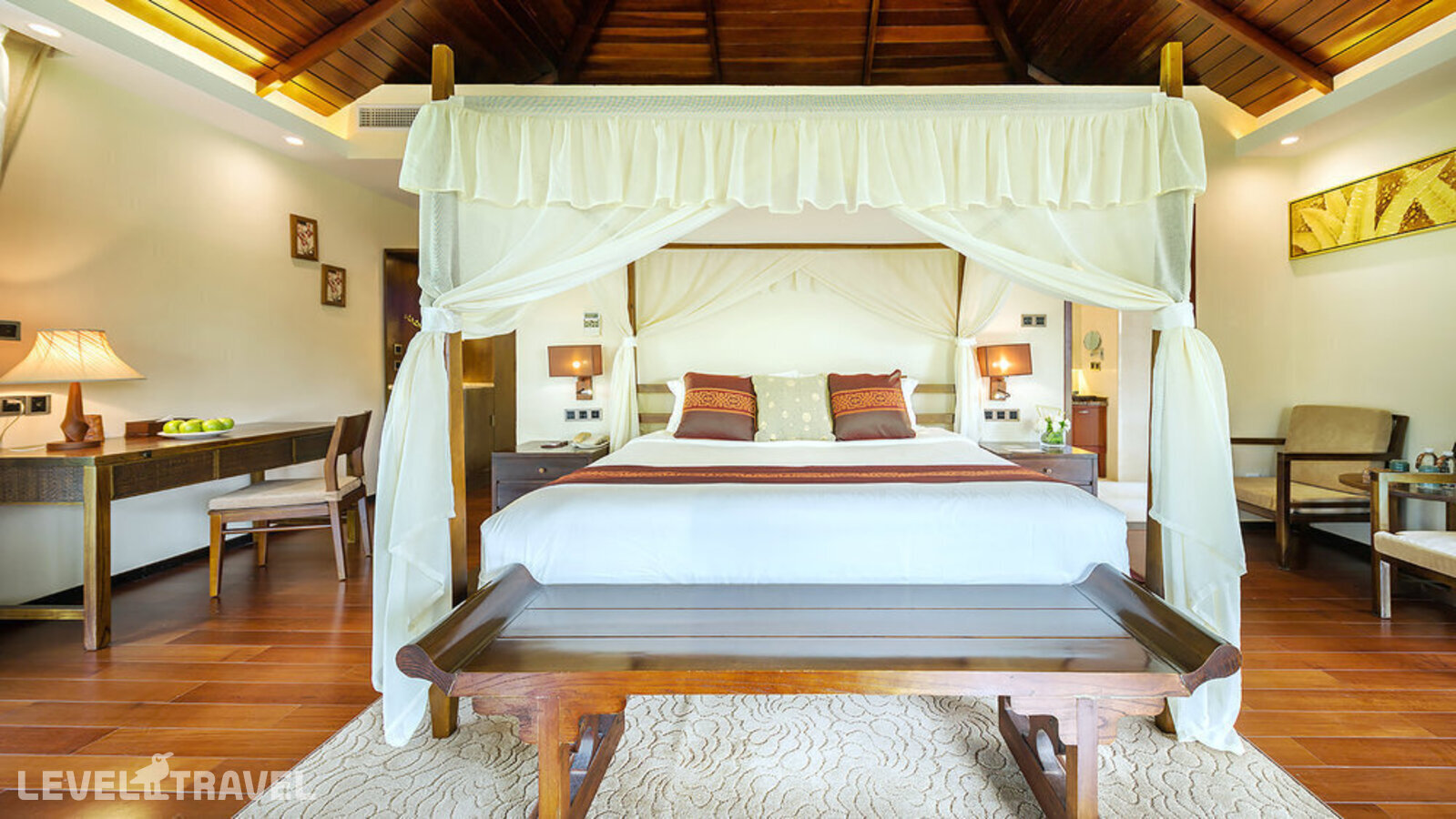 фотографии номера Представительская вилла с бассейном (4 спальни) отеля Yalong Bay Villas & Spa в Китай(Ялонг Бэй) - фото №7
