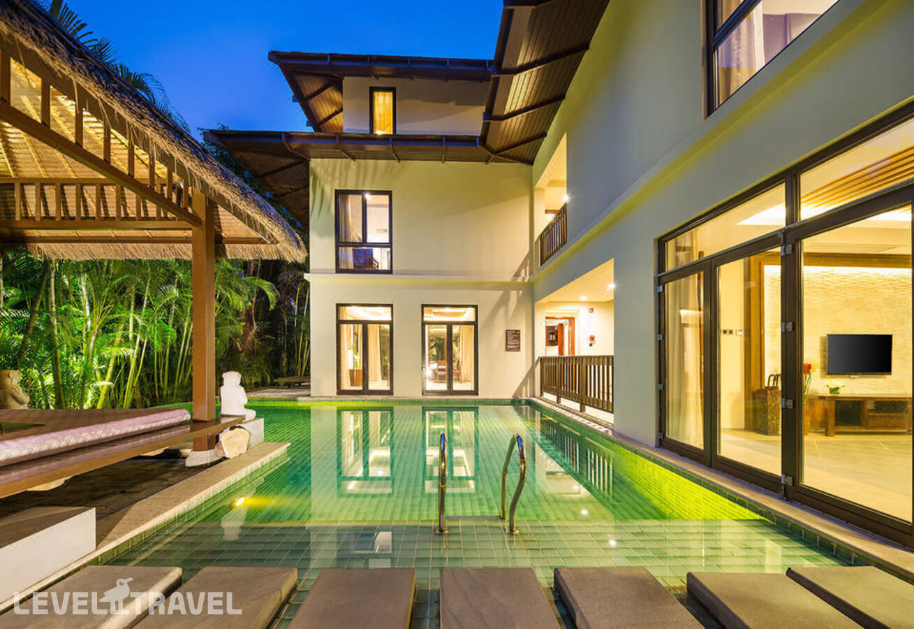 фотографии номера Вилла Делюкс (4 спальни) отеля Yalong Bay Villas & Spa в Китай(Ялонг Бэй) - фото №1