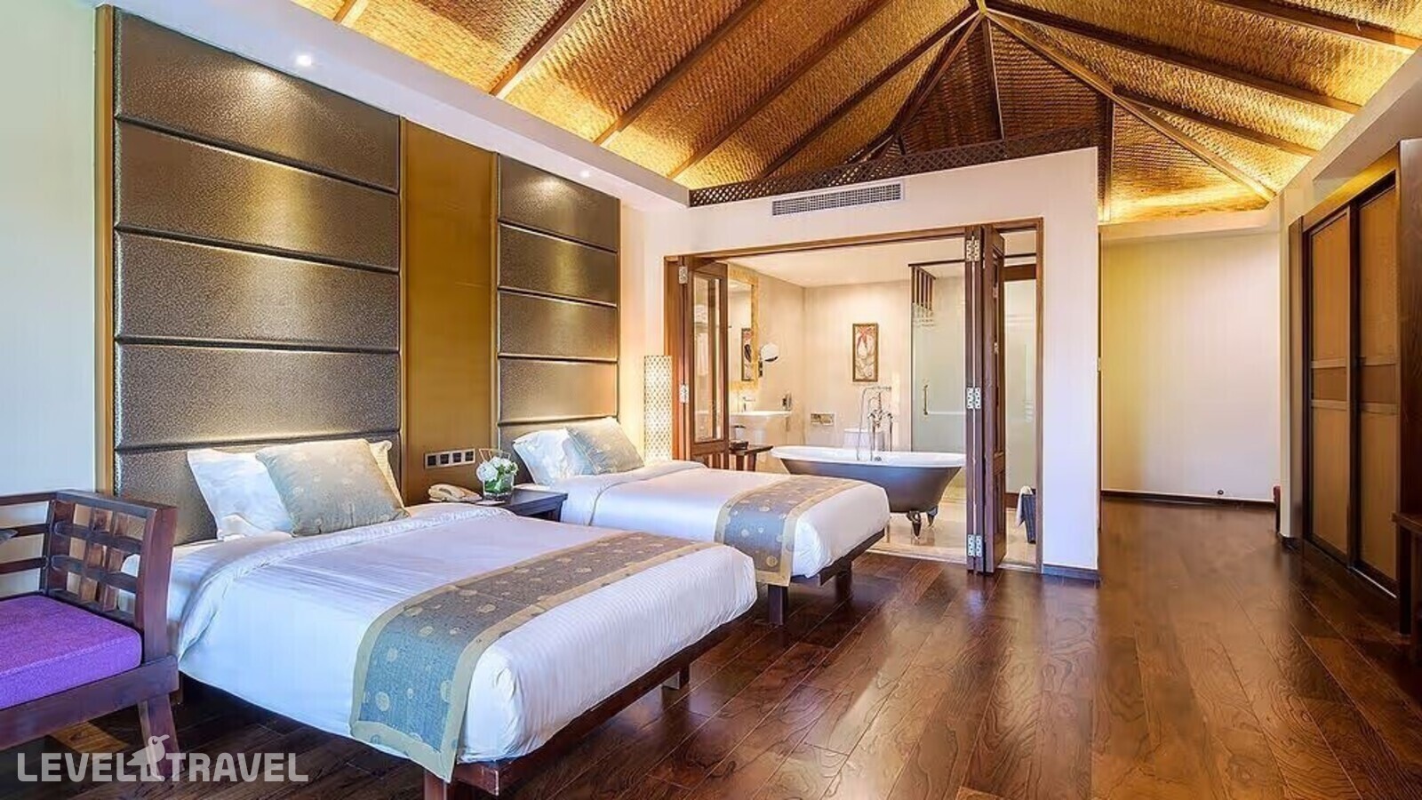 фотографии номера Вилла Делюкс (две отдельные кровати) отеля Yalong Bay Villas & Spa в Китай(Ялонг Бэй) - фото №4