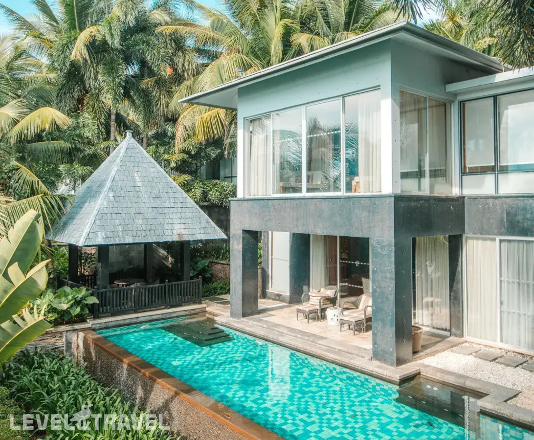 фотографии номера Вилла с бассейном и видом на Южно-Китайское море отеля Mandarin Oriental Sanya в Китай(Дадунхай Бэй) - фото №1