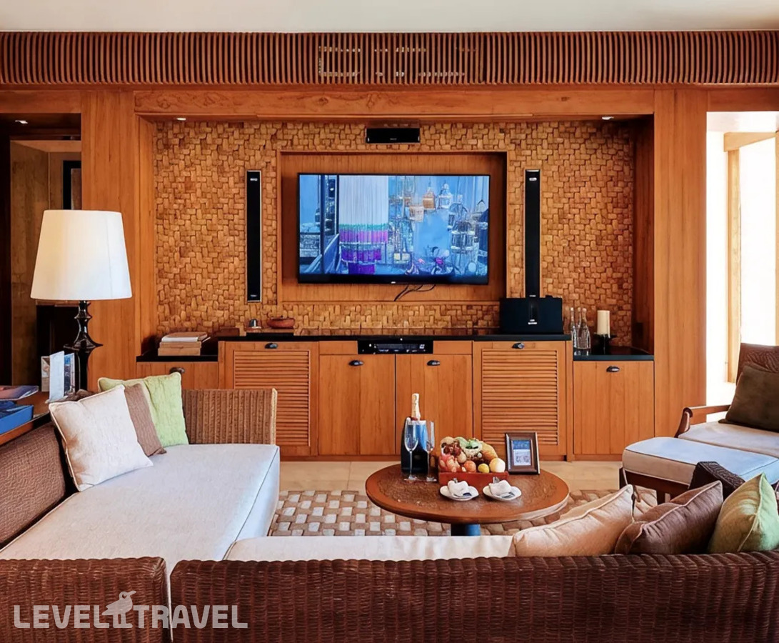 фотографии номера Вилла с бассейном и видом на океан отеля Mandarin Oriental Sanya в Китай(Дадунхай Бэй) - фото №7