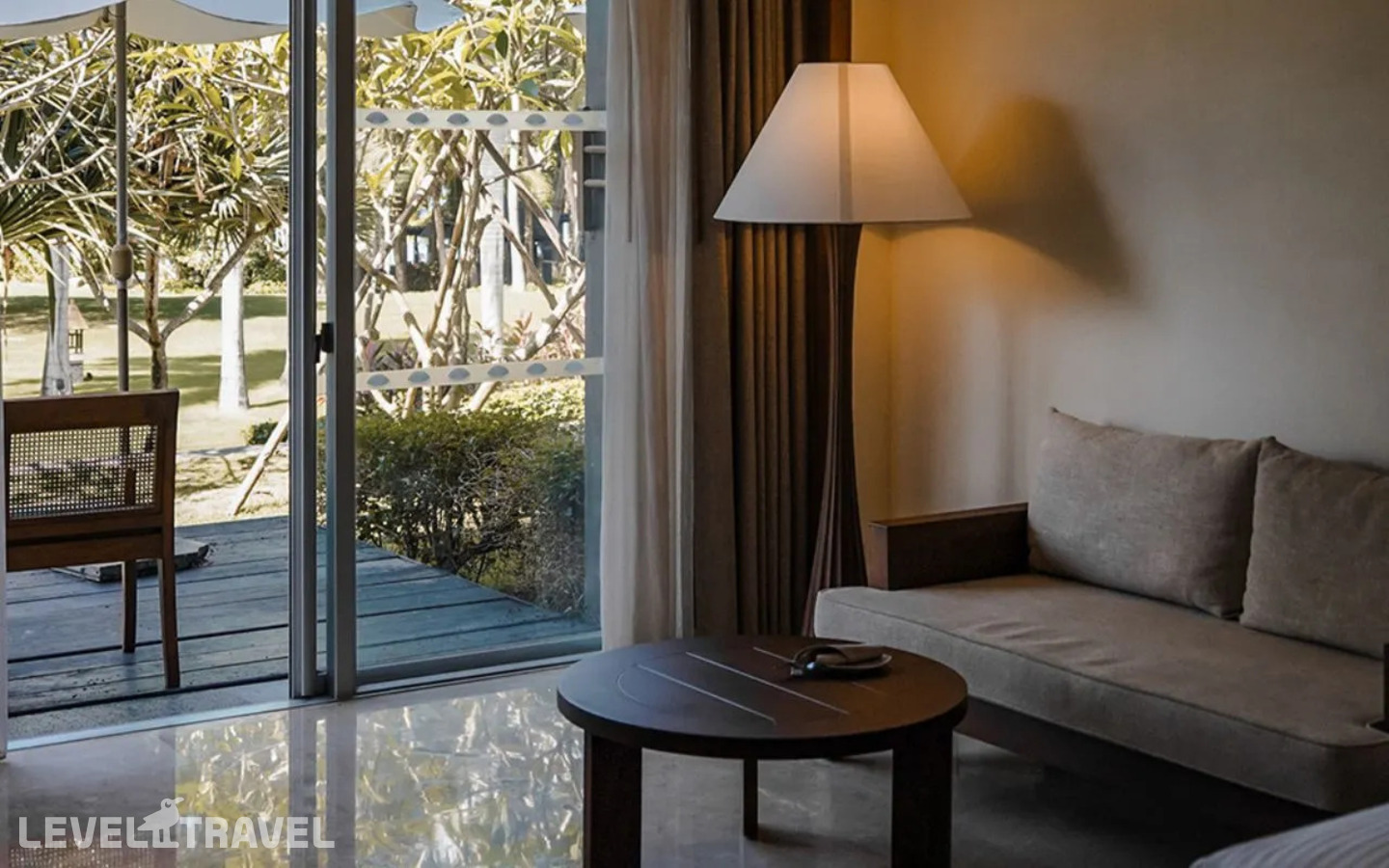 фотографии номера Улучшенный с видом на сад отеля Mandarin Oriental Sanya в Китай(Дадунхай Бэй) - фото №3