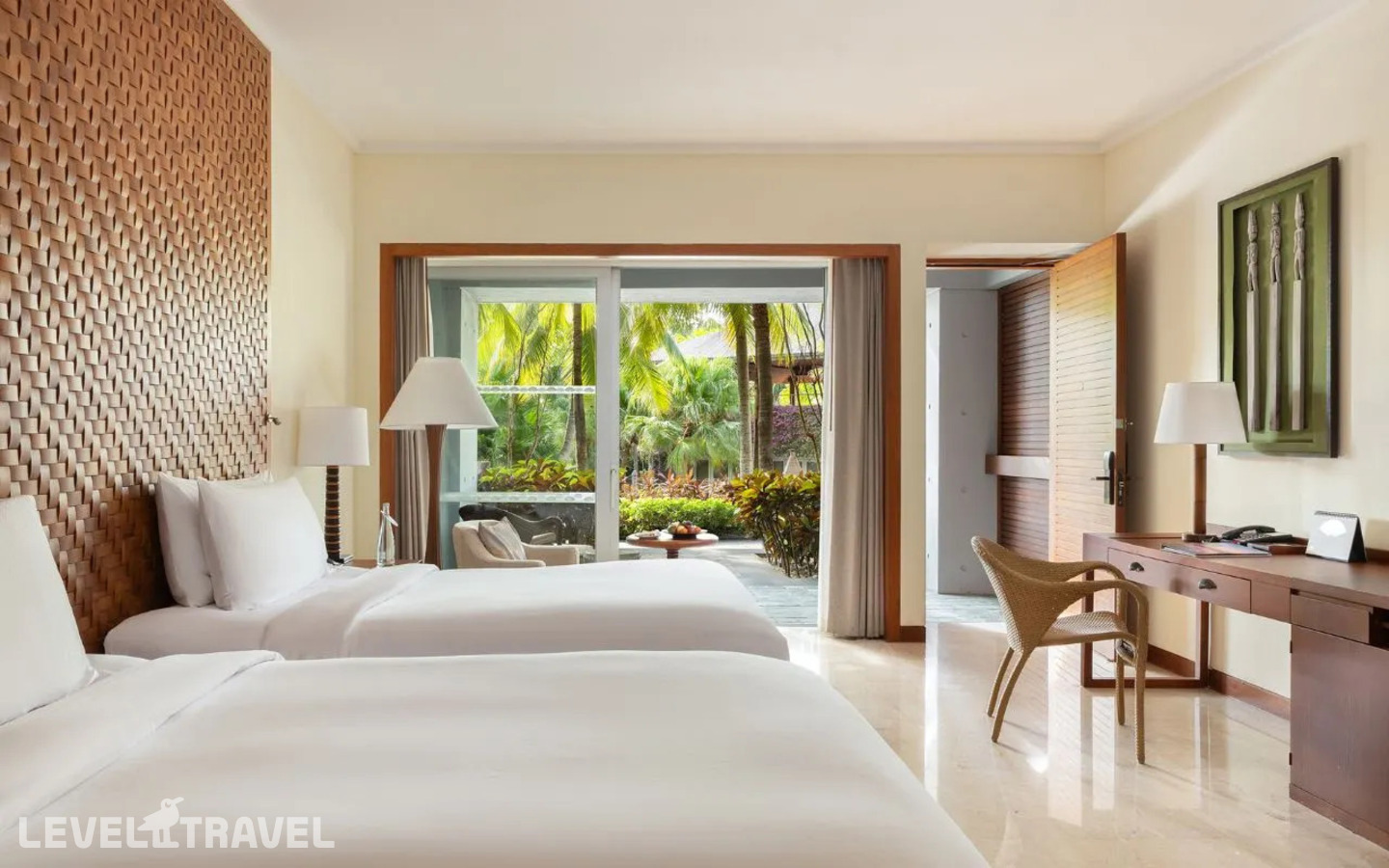 фотографии номера Улучшенный с видом на сад отеля Mandarin Oriental Sanya в Китай(Дадунхай Бэй) - фото №2