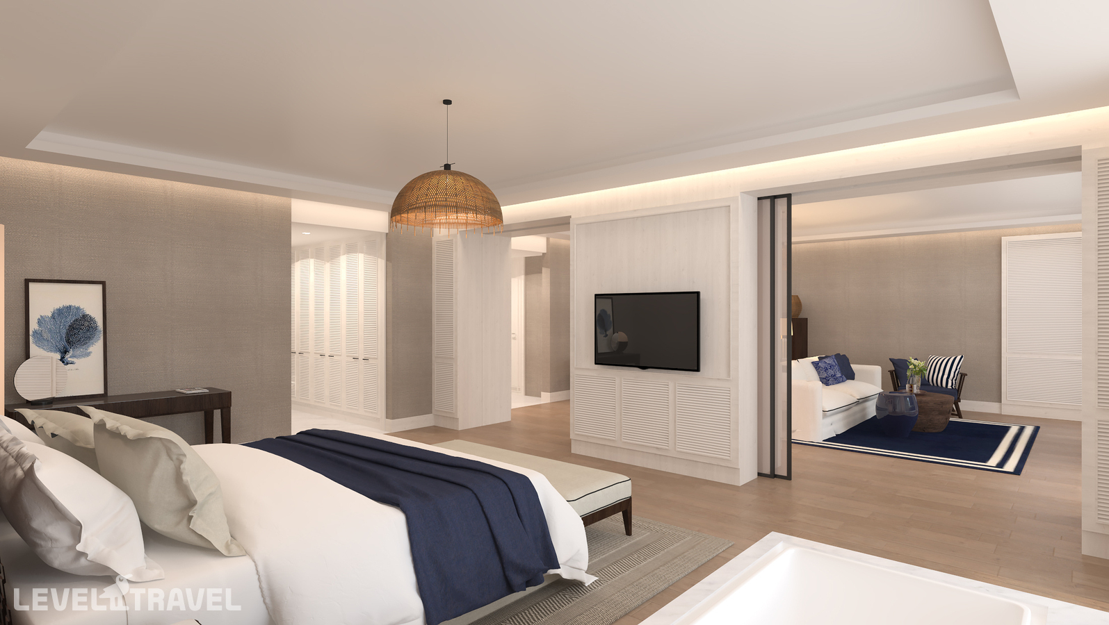 фотографии номера Люкс Гранд с видом на сад отеля The Norm Le Chic Bodrum в Турция(Гюмбет) - фото №5