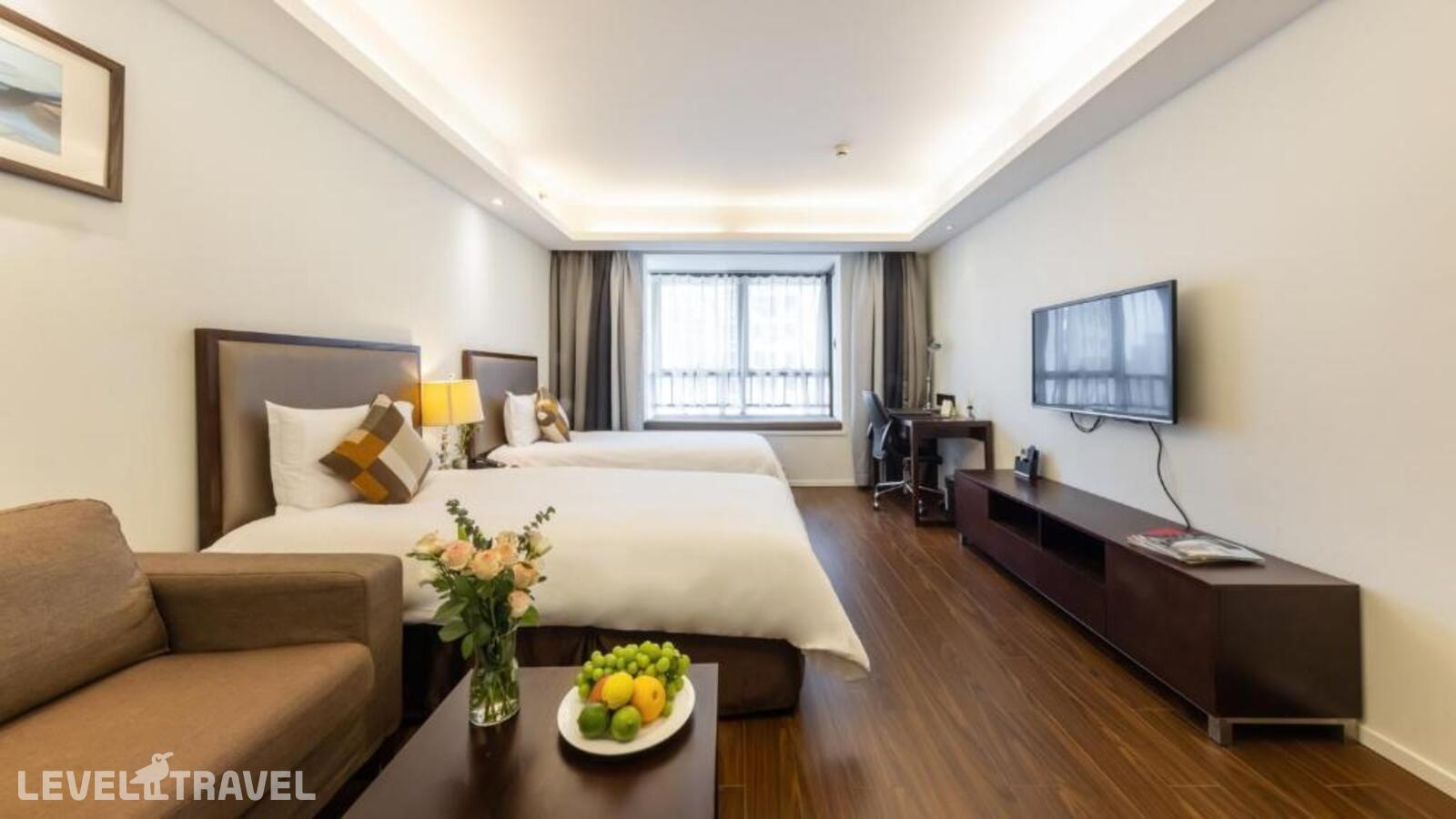 фотографии номера Студия Премиум (две односпальные кровати) отеля Starr Hotel Shanghai в Китай(Шанхай) - фото №1