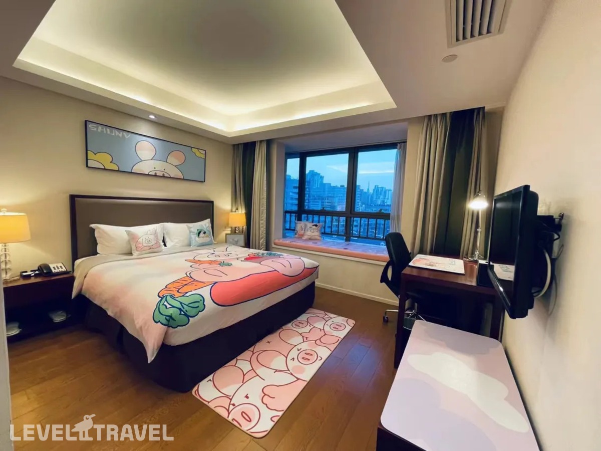 фотографии номера Семейный люкс Trendy отеля Starr Hotel Shanghai в Китай(Шанхай) - фото №1