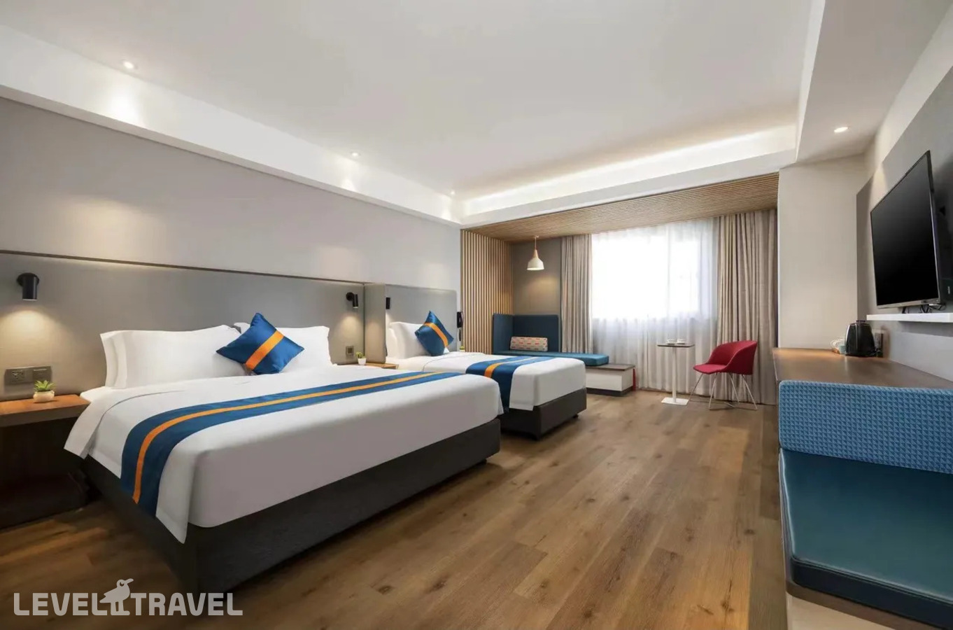 фотографии номера Улучшенный семейный отеля Holiday Inn Express Sanya Bay, An Ihg Hotel в Китай(Санья) - фото №1