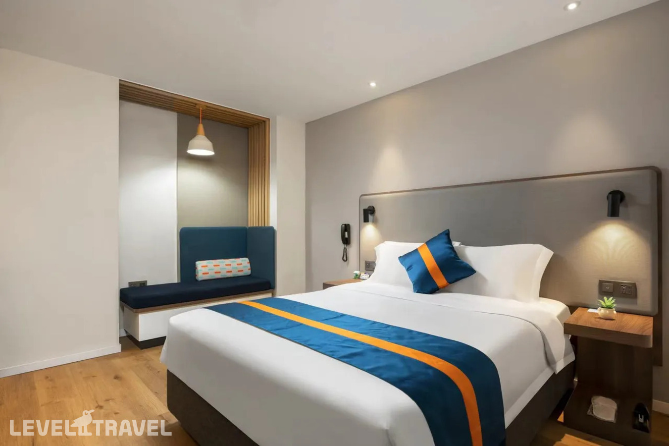 фотографии номера Улучшенный номер отеля Holiday Inn Express Sanya Bay, An Ihg Hotel в Китай(Санья) - фото №2