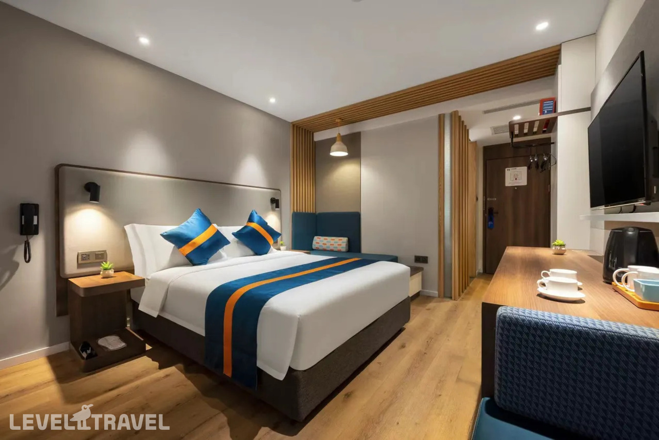 фотографии номера Улучшенный номер отеля Holiday Inn Express Sanya Bay, An Ihg Hotel в Китай(Санья) - фото №1