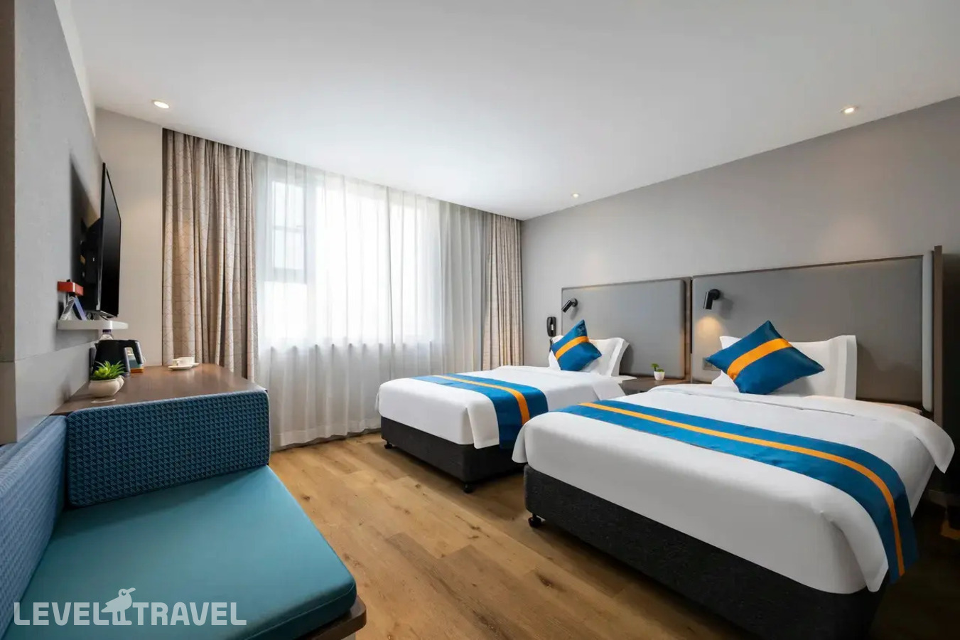 фотографии номера Улучшенный номер отеля Holiday Inn Express Sanya Bay, An Ihg Hotel в Китай(Санья) - фото №4
