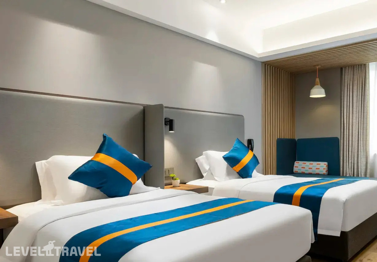 фотографии номера Номер Cozy (2 односпальные кровати) отеля Holiday Inn Express Sanya Bay, An Ihg Hotel в Китай(Санья) - фото №2