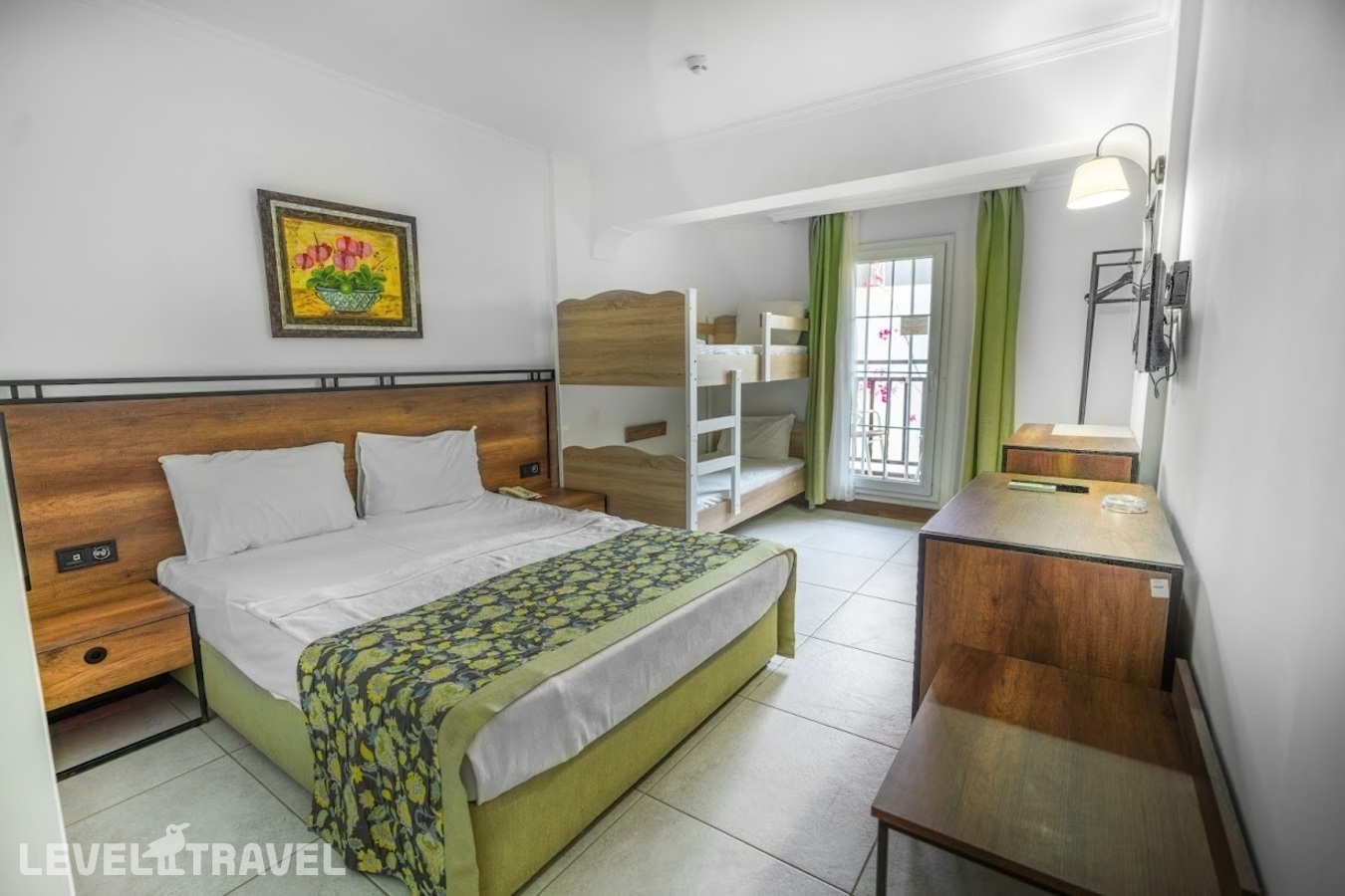 фотографии номера Стандартный (двухъярусная кровать) отеля Bitez Garden Life Hotel & Suites в Турция(Битез) - фото №1