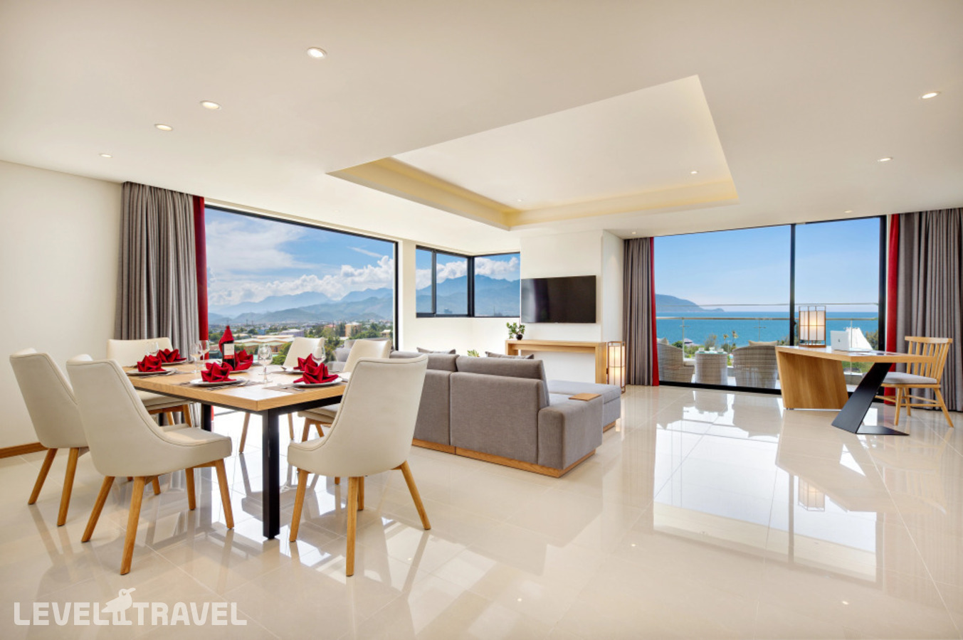 фотографии номера Представительский люкс с видом на океан отеля Da Nang - Mikazuki Japanese Resorts & Spa в Вьетнам(Дананг) - фото №3