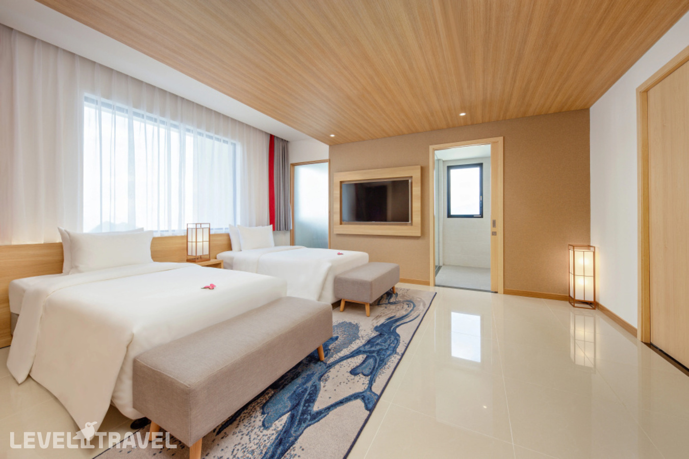 фотографии номера Представительский люкс с видом на океан отеля Da Nang - Mikazuki Japanese Resorts & Spa в Вьетнам(Дананг) - фото №1
