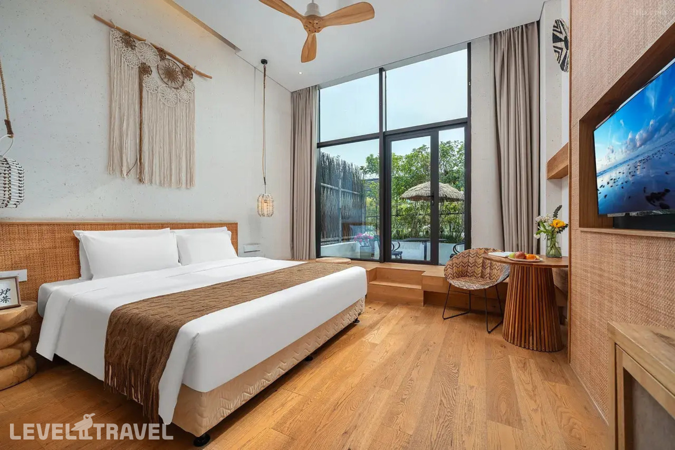 фотографии номера Стандартный с видом на сад отеля Manli Hotel (Shanghai Pudong Airport Branch) в Китай(Шанхай) - фото №1