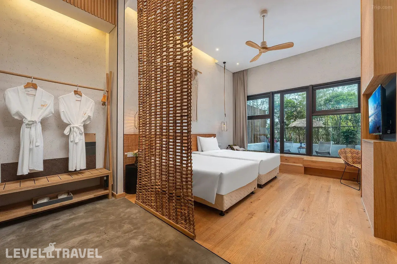 фотографии номера Стандартный с видом на сад отеля Manli Hotel (Shanghai Pudong Airport Branch) в Китай(Шанхай) - фото №6