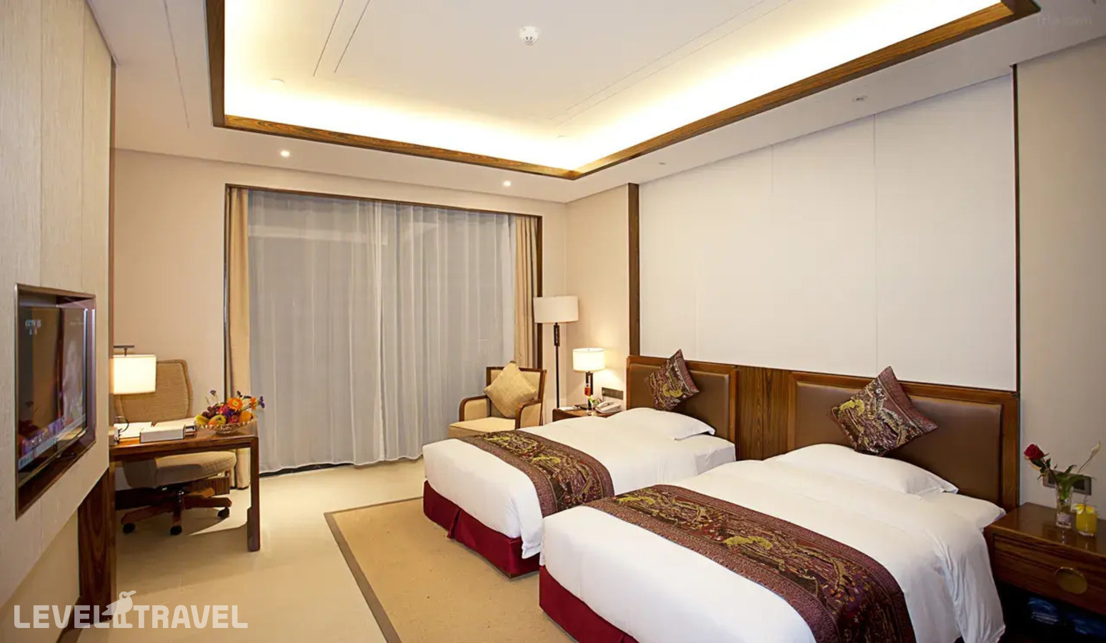 фотографии номера Делюкс с панорамным видом на море отеля Sanya Jinghai Hotel &Resort (Ex.Jinghai International Holiday) в Китай(Санья) - фото №5