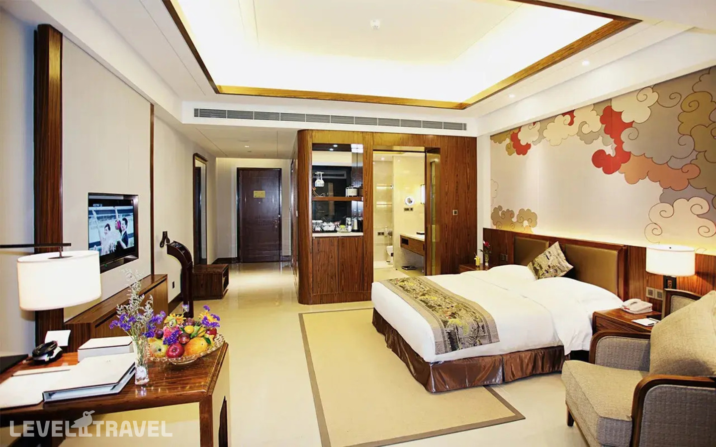 фотографии номера Делюкс с панорамным видом на море отеля Sanya Jinghai Hotel &Resort (Ex.Jinghai International Holiday) в Китай(Санья) - фото №3