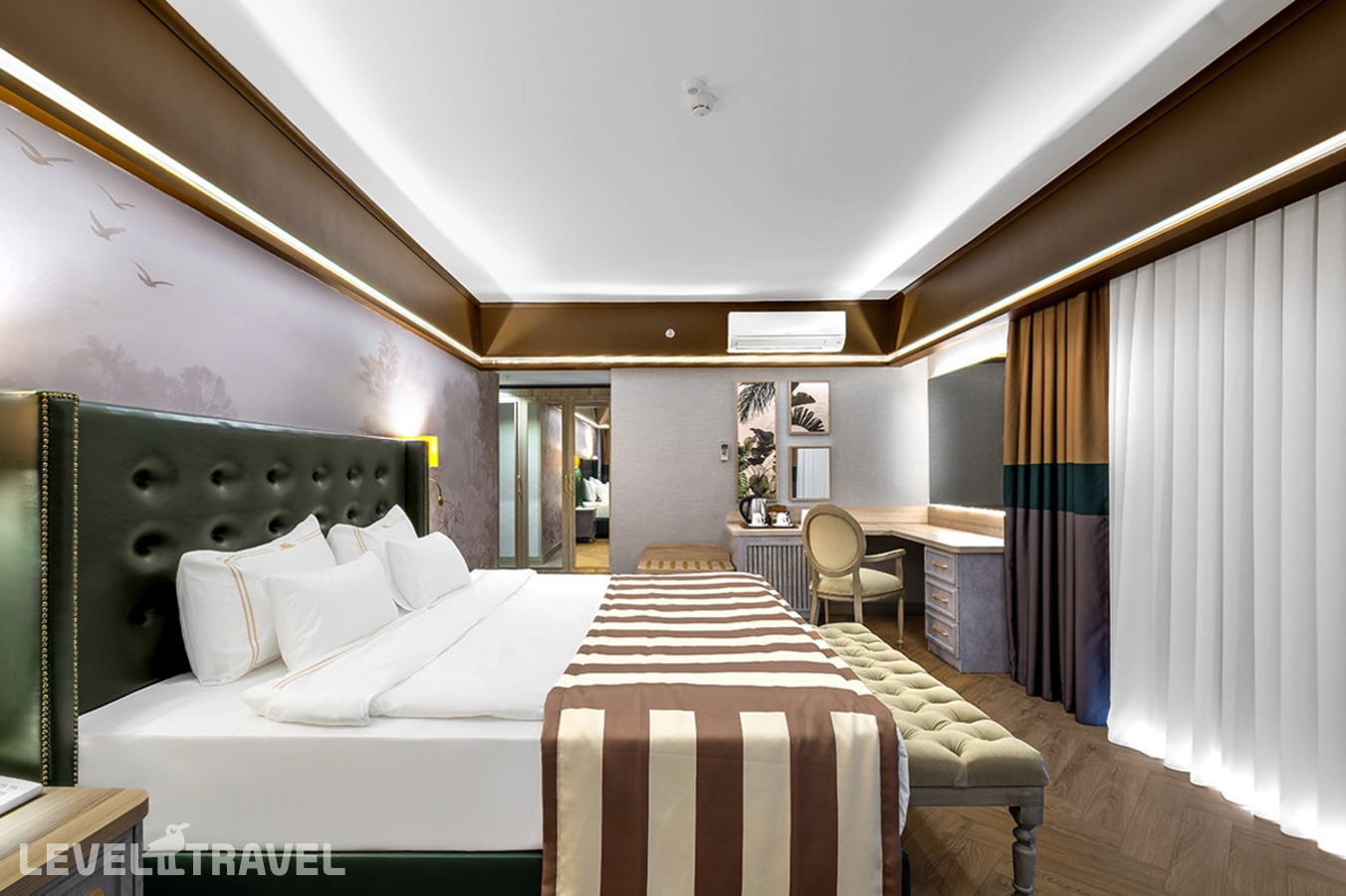 фотографии номера Семейный угловой люкс отеля Utopia World Hotel в Турция(Каргыджак) - фото №2