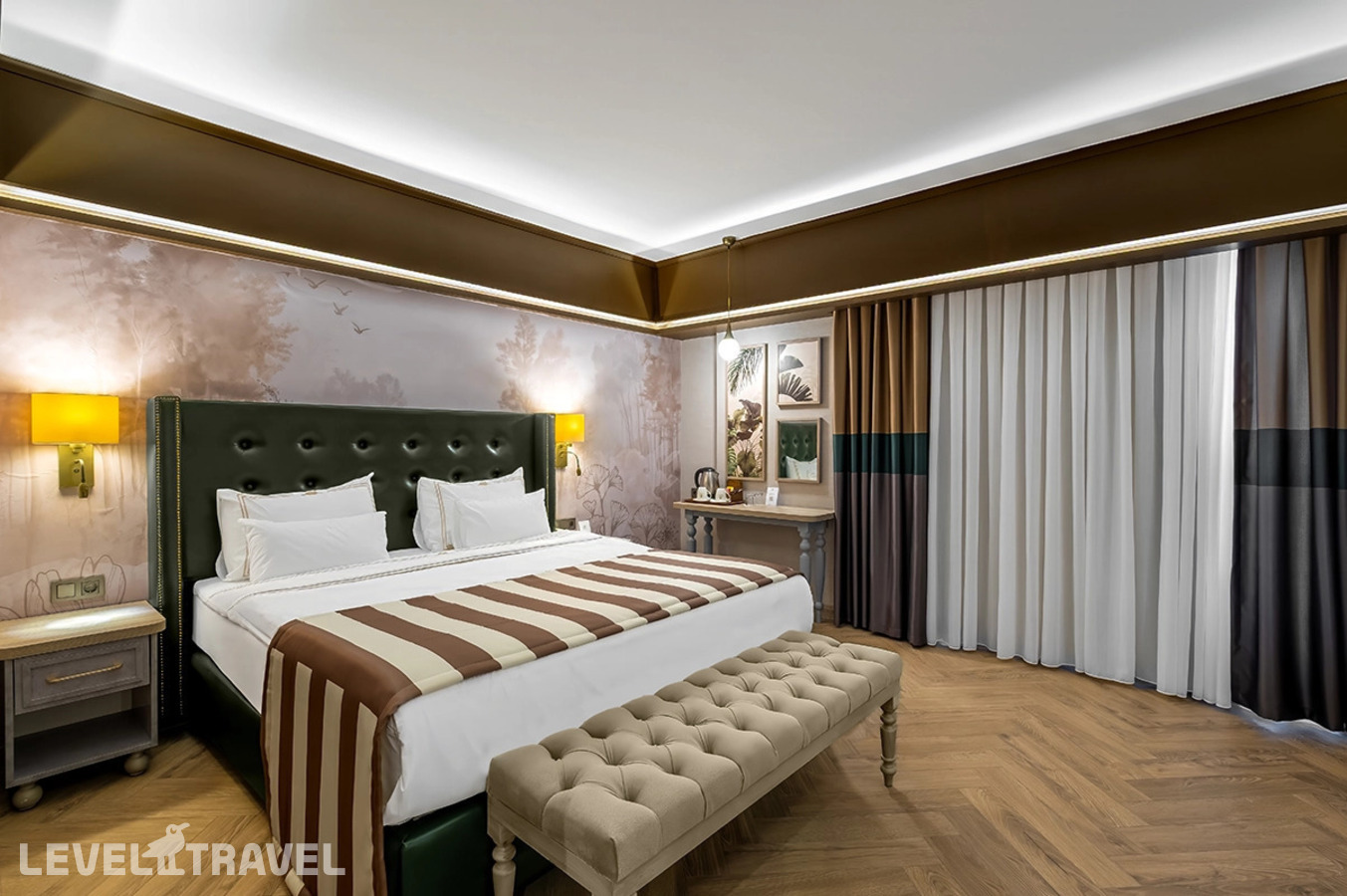 фотографии номера Семейный угловой люкс отеля Utopia World Hotel в Турция(Каргыджак) - фото №1