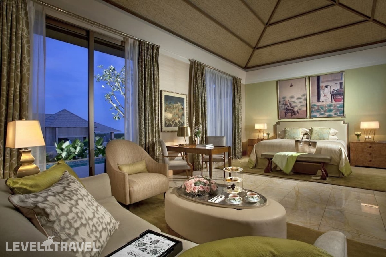 фотографии номера Роскошная вилла с боковым видом на океан отеля Mulia Villas в Индонезия(Нуса Дуа) - фото №5