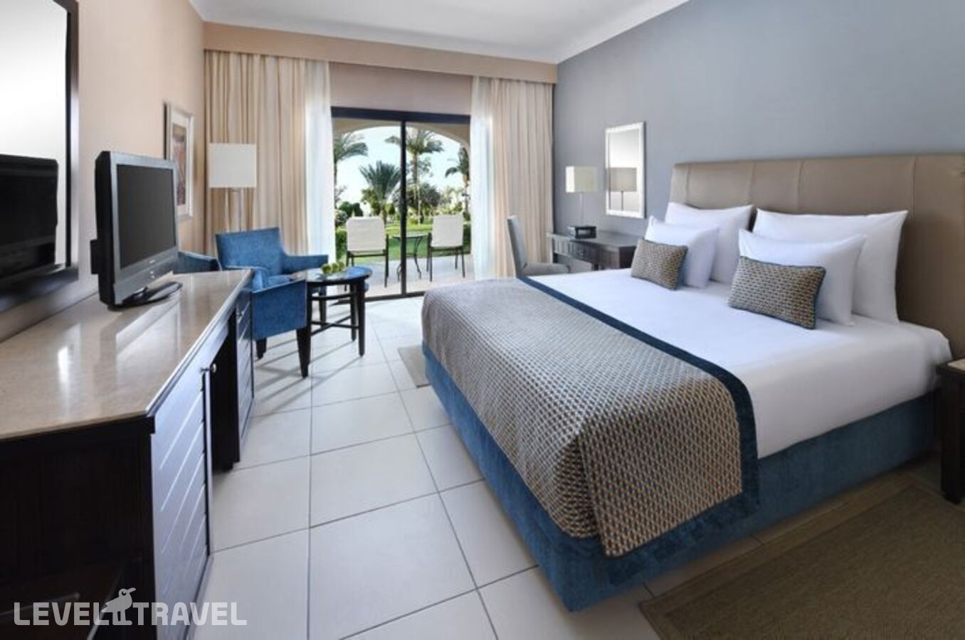 фотографии номера Размещение по прибытии отеля Jaz Aquamarine (Ex. Iberotel Aquamarine) в Египет(Хургада (город)) - фото №1
