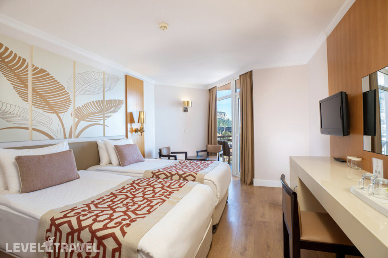фотографии номера Стандартный с видом на окрестности (главное здание) отеля Akka Hotels Alinda в Турция(Кириш) - фото №4