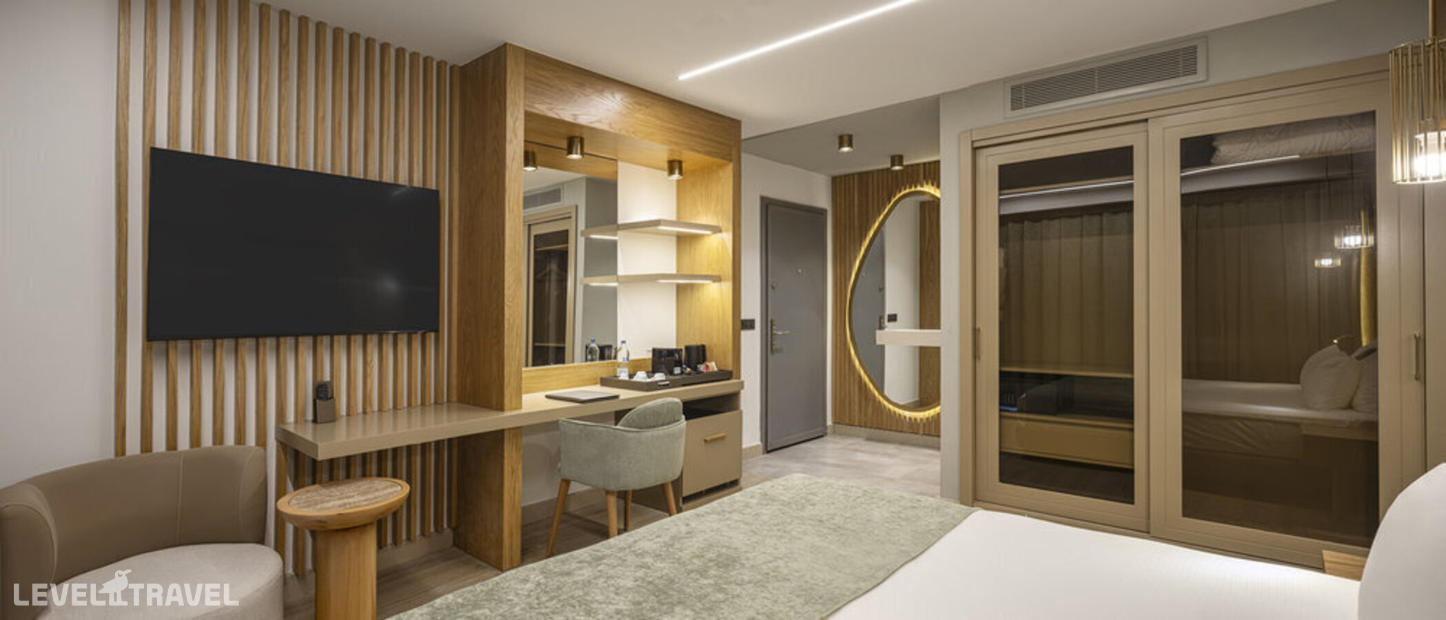 фотографии номера Улучшенный люкс отеля Movenpick Resort Antalya Tekirova (Ex Royal Diwa Tekirova) в Турция(Текирова) - фото №1